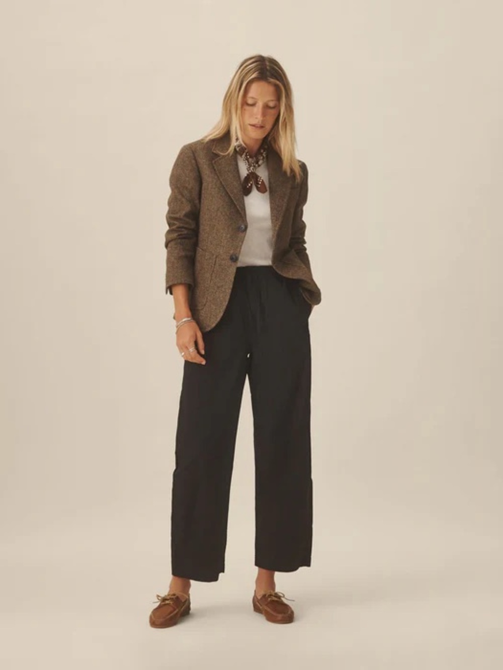 Buck Mason Parachute Poplin Pants in Black